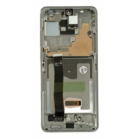 Ecran Samsung G988 Galaxy S20 Ultra Cloud White Fara Camera Frontala (Service Pack)