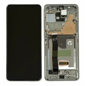 Ecran Samsung G988 Galaxy S20 Ultra Cloud White Fara Camera Frontala (Service Pack)