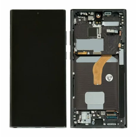 Ecran Samsung S908 Galaxy S22 Ultra 5G Phantom Black (Service Pack)