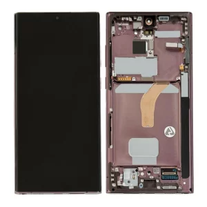 Ecran Samsung S908 Galaxy S22 Ultra 5G Burgundy (Service Pack)