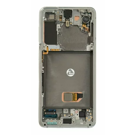Ecran Samsung G991 Galaxy S21 5G Phantom White Fara Baterie (Service Pack)