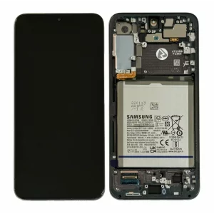 Ecran Samsung S906B Galaxy S22 Plus 5G Phantom Black Cu Baterie (Service Pack)