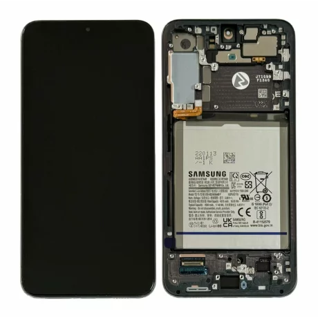 Ecran Samsung S906B Galaxy S22 Plus 5G Phantom Black Cu Baterie (Service Pack)