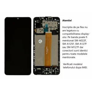 Ecran Compatibil pentru Samsung M127 Galaxy M12 CU RAMA