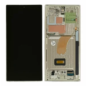 Ecran Samsung S918 Galaxy S23 Ultra 5G Cream/ Beige (Service Pack)