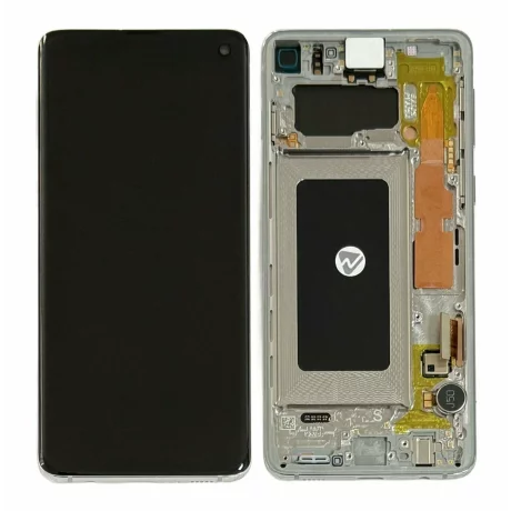 Ecran Samsung G973 Galaxy S10 Prism Silver (Service Pack)