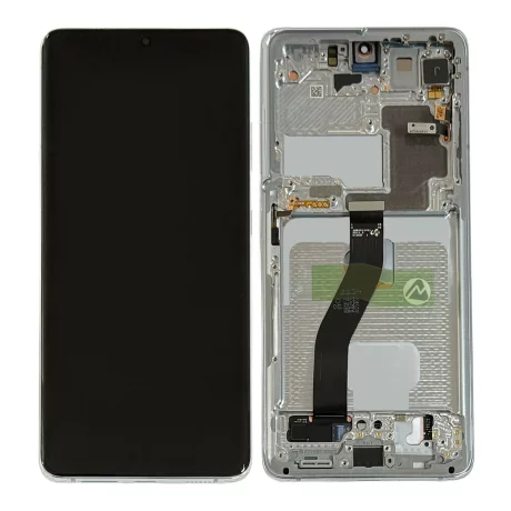 Ecran Samsung G998 Galaxy S21 Ultra Phantom Silver Fara Camera Frontala (Service Pack)