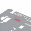 Set sabloane MaAnt pentru polizat IC -urile de la lcd iPhone (iPh 11-15ProMax)