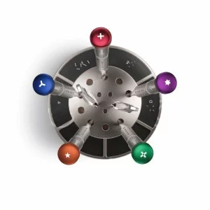 Surubelnita (set 5 buc) REFOX RS2 2D (Phillips, Tri-point, Pentalobe, Pinhead Phillips, Torx T2)