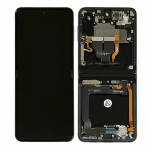 Ecran Samsung F711B Galaxy Z Flip3 5G Phantom Black Fara Camera (Service Pack)