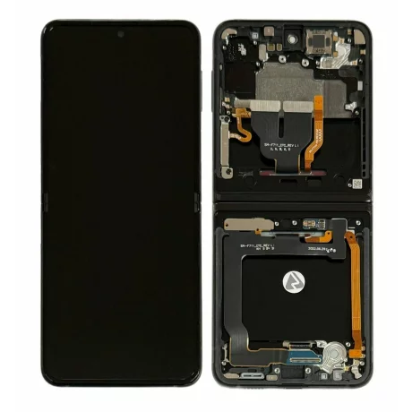 Ecran Samsung F711B Galaxy Z Flip3 5G Phantom Black Fara Camera (Service Pack)