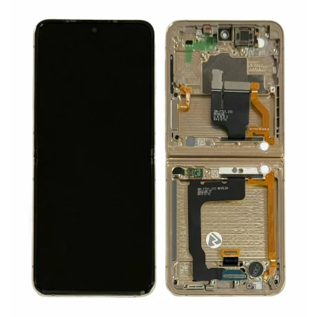 Ecran Samsung F721B Galaxy Z Flip4 5G Gold (Service Pack)