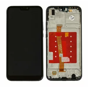 Ecran P20 Lite/ Nova 3e Negru CU RAMA (Compatibil)