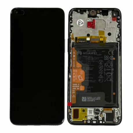 Ecran Huawei Nova 8i Negru (Service Pack)