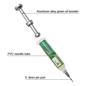 Piston Dozator din Aluminiu BST-013 pentru Flux de Sudură BGA, Ulei Verde și Mască UV