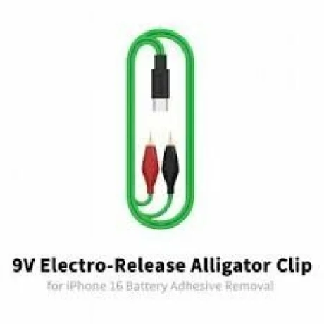 Clește 2uul PW03 Tip Alligator 9V Electro-Release cu Port Type-C pentru Îndepărtarea Adezivului Bateriei la iPhone 16