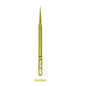 Pensetă Precizie Amaoe MaoFix MF2 Gold din Aliaj de Titan Non-Magnetic cu Duritate Ridicată