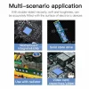 Plăcuțe Termice din Siliciu VBST-1215 12x12x1.5mm pentru Cipuri de pe Plăcile de Bază ale Telefoanelor Mobile - 100 Bucăți
