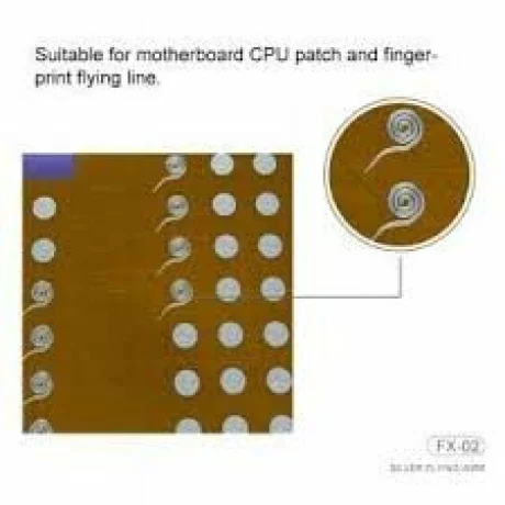 Sârmă (Liță) reparatii PCB Mijing FX-02 0.02mm din Argint  Reparații CPU și Trasee PCB - 100M