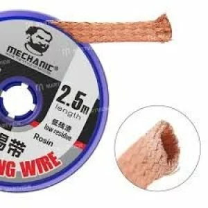 Tresa Absorbantă de Cositor Mechanic DW50 2.5M, 1 mm Lățime