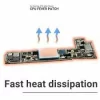 Paduri Silicon pentru Dispersie Caldura CPU 2uul SC09 17x15x1.5mm - 50 Bucăți