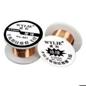 Sarma (lita) de 0.01mm Extra-Fina Wylie WL-001 pentru Reparatii Amprenta/NAND/CPU