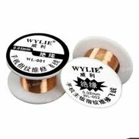 Sarma (lita) de 0.01mm Extra-Fina Wylie WL-001 pentru Reparatii Amprenta/NAND/CPU