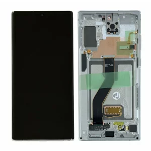 Ecran Samsung N975 Galaxy Note 10 Plus Aura White (Alb) (Service Pack)
