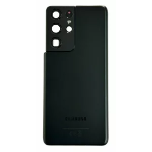 Capac Spate Samsung Galaxy S21 Ultra Black - Original Grade A (Din Dezmembrari)
