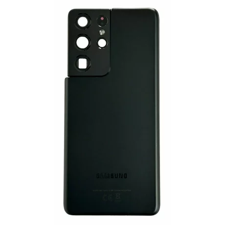 Capac Spate Samsung Galaxy S21 Ultra Black - Original Grade A (Din Dezmembrari)
