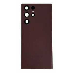 Capac Spate Samsung Galaxy S22 Ultra Burgundy - Original Grade B (Din Dezmembrari)