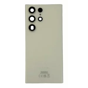Capac Spate Samsung Galaxy S23 Ultra White - Original Grade A (Din Dezmembrari)