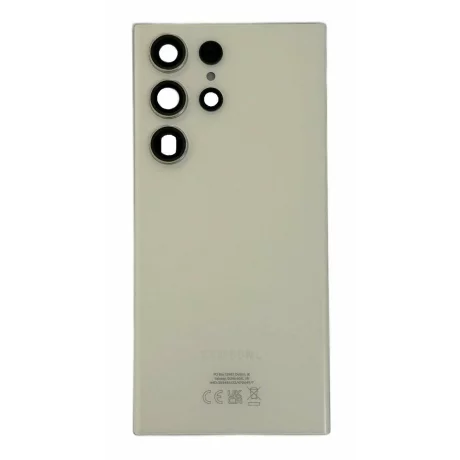 Capac Spate Samsung Galaxy S23 Ultra White - Original Grade A (Din Dezmembrari)
