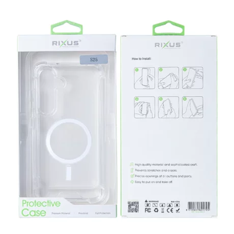 Husa Samsung S931 Galaxy S25 Rixus Magsafe Transparenta
