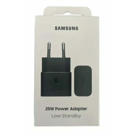 Incarcator Retea Samsung 1 x USB-C, 25W, 3A, Negru (Original)