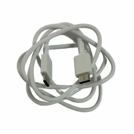 Cablu Date Si Incarcare Type-C/ Type-C Alb 1M (Original)
