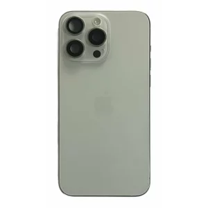 Carcasa (Body) completa iPhone 15 Pro Max White Titanium Grade 10 (din dezmembrari)