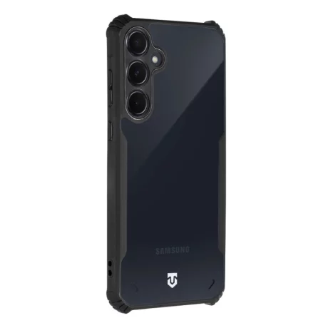 Husa Samsung A356 Galaxy A35 5G Tactical Quantum Stealth Transparent/ Negru