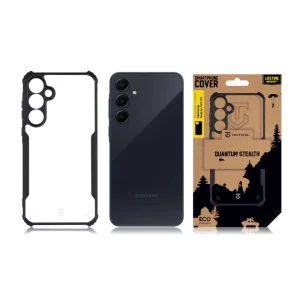 Husa Samsung A356 Galaxy A35 5G Tactical Quantum Stealth Transparent/ Negru