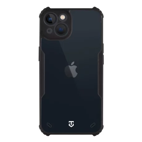 Husa iPhone 13 Tactical Quantum Stealth Transparent/ Negru