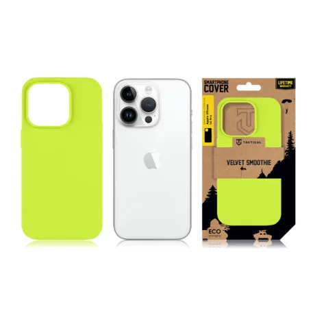 Husa iPhone 14 Pro Tactical Velvet Smoothie Verde