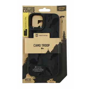 Husa iPhone 15 Plus Tactical Camo Troop Negru