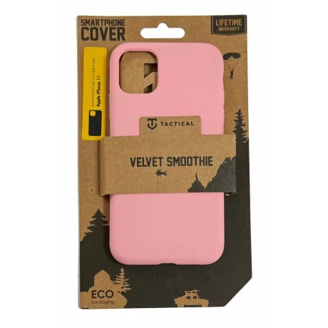 Husa iPhone 11 Tactical Velvet Smoothie Roz