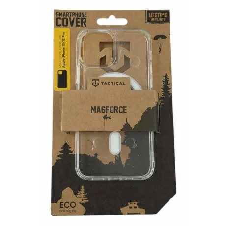 Husa iPhone 12/ iPhone 12 Pro Tactical MagForce Transparent