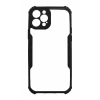 Husa iPhone 12 Pro Tactical Quantum Stealth Transparent/ Negru