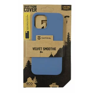 Husa iPhone 12/ iPhone 12 Pro Tactical Velvet Smoothie Albastru