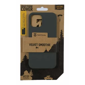 Husa iPhone 12/ iPhone 12 Pro Tactical Velvet Smoothie Gri Inchis