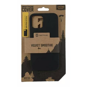 Husa iPhone 12/ iPhone 12 Pro Tactical Velvet Smoothie Negru