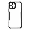 Husa iPhone 13 Pro Max Tactical Quantum Stealth Transparent/ Negru