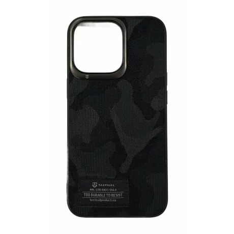 Husa iPhone 13 Pro Tactical Camo Troop Negru
